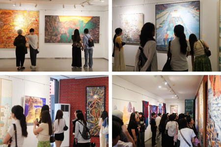 beat365官网参与主办的“向海图强——全国壁画作品邀请展”在南宁开幕